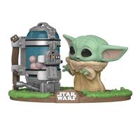 Star Wars The Mandalorian Child (Baby Yoda) con bote de huevo Pop Figura de vin