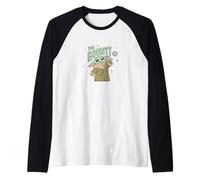Star Wars: The Mandalorian Cute Grogu The Bounty Big Poster Camiseta Manga Raglan
