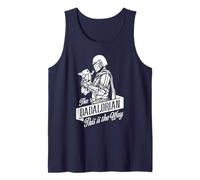 Star Wars The Mandalorian Dadalorian Father's Day Camiseta sin Mangas