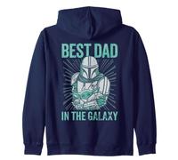 Star Wars The Mandalorian Father's Day Best Dad Sudadera con Capucha