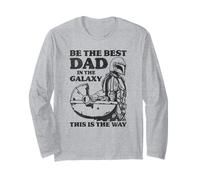 Star Wars: The Mandalorian Father's Day Best Dad Vintage Manga Larga