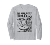 Star Wars The Mandalorian Father's Day Galaxy Dad Disney+ Manga Larga