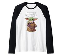 Star Wars The Mandalorian Grogu Calm Camiseta Manga Raglan