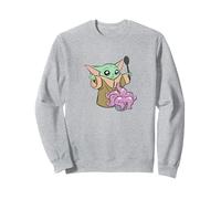 Star Wars: The Mandalorian Grogu Cooking A Snack Big Poster Sudadera