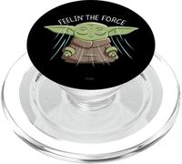 Star Wars The Mandalorian Grogu Feelin' The Force Cute PopSockets PopGrip para MagSafe