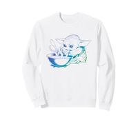 Star Wars The Mandalorian Grogu Gradient Sudadera