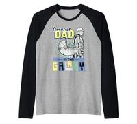 Star Wars The Mandalorian & Grogu Greatest Dad in The Galaxy Camiseta Manga Raglan