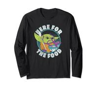 Star Wars: The Mandalorian Grogu Here For The Food Long Sleeve T-Shirt