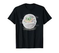 Star Wars The Mandalorian Grogu in Hover-Pod Cute Pastel Art Camiseta