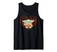 Star Wars The Mandalorian Grogu Matcha is The Way Tea Heart Camiseta sin Mangas