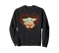 Star Wars The Mandalorian Grogu Matcha is The Way Tea Heart Sudadera