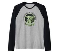 Star Wars The Mandalorian Grogu Mysterious Ways Camiseta Manga Raglan