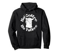 Star Wars The Mandalorian Grogu No Coffee No Talkie Sudadera con Capucha