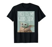 Star Wars The Mandalorian Grogu This Is My Good Side Funny Camiseta