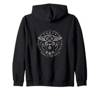 Star Wars The Mandalorian Grogu This is The Way Geometric Sudadera con Capucha