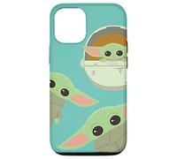 Star Wars: The Mandalorian Grogu Triple Threat, Azul Azulado Carcasa para iPhone 12/12 Pro