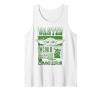 Star Wars The Mandalorian Grogu Wanted Camiseta sin Mangas