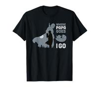 Star Wars The Mandalorian Grogu Where Papa Goes Father's Day Camiseta