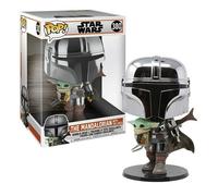 Star Wars The Mandalorian Holding The Child Gran Tamaño Pop #380 Vinyl Figue