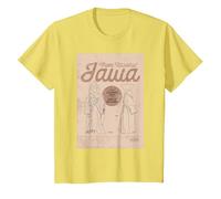 Star Wars The Mandalorian Jawa Tatooine Toy Poster Camiseta, Niños, Limón, 8 años