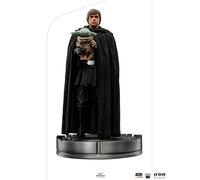 Star Wars The Mandalorian Luke Skywalker & Grogu Estatua 1:10 Iron Studios Live