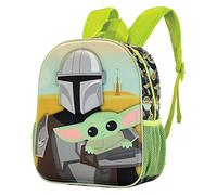 Star Wars The Mandalorian, Mochila 3D Pequeña, 26 x 31 cm, Capacidad 8.5 L, Multicolor