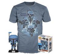 Star wars the mandalorian pop! & tee set de minifigura y camiseta the