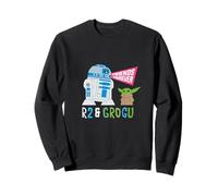 Star Wars The Mandalorian R2 & Grogu Friends Forever Sudadera