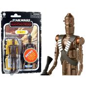 Star Wars la colección Retro - IG-11 - Figura de colección The Mandalorian a Escala de 9,5 cm con Accesorios - Edad: 4+