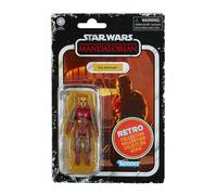 Star Wars Hasbro colección Retro - Juguete The Armorer a Escala de 9.5 cm The Mandalorian, Figura de colección, Edad: 4