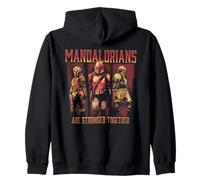 Star Wars The Mandalorian Space Western Stronger Together Sudadera con Capucha