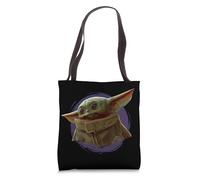 Star Wars: The Mandalorian The Child Purple Ball Portrait Tote Bag