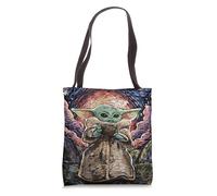 Star Wars: The Mandalorian The Child Starry Night Style Tote Bag
