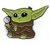 STAR WARS THE MANDALORIAN THE CHILD W/ BALL PIN - Officially Licensed Original Disney+ Star Wars The Child Enamel Pin