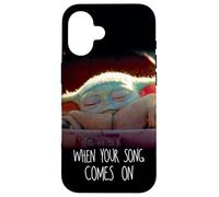 Star Wars The Mandalorian The Child When Your Song Comes On Carcasa para iPhone 16