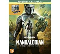 Star Wars Mandalorian Season 3 4K UHD + Blu ray Steelbook (Disney+ Original) (includes artcards) [Blu-ray] [Region Free]