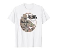 Star Wars: The Mandalorian The Way Vintage Best Friends Camiseta