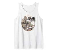 Star Wars: The Mandalorian The Way Vintage Best Friends Camiseta sin Mangas
