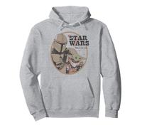 Star Wars: The Mandalorian The Way Vintage Best Friends Sudadera con Capucha