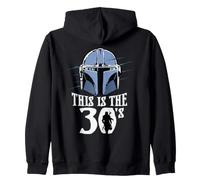Star Wars The Mandalorian This is The 30's 30th Birthday Sudadera con Capucha