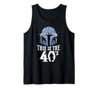 Star Wars The Mandalorian This is The 40's 40th Birthday Camiseta sin Mangas
