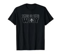 Star Wars The Mandalorian This Is The Way Mythosaur Camiseta, Hombre, Negro, M