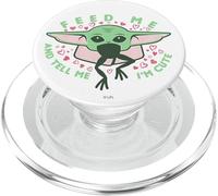 Star Wars: The Mandalorian Valentine's Day Grogu Feed Me PopSockets PopGrip para MagSafe