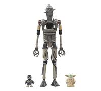 Star Wars: The Mandalorian Vintage Collection Action Figure 3-Pack IG-12, Gro...