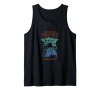 Star Wars The Mandalorian Vintage Faded Grogu The Way Poster Camiseta sin Mangas