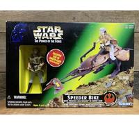 Star Wars - The Power of the Force 69727 - Speeder Bike with Princess Leia Organa in Endor Gear
