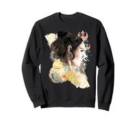 Star Wars The Rise of Skywalker Rey Collage Sudadera, Unisex para Adultos, Negro, L