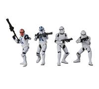 STAR WARS The Vintage Collection Phase II Clone Trooper, Ahsoka - Figura de acción coleccionable de 3.75 pulgadas, paquete de 4