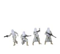 STAR WARS The Vintage Collection Snowtrooper - Paquete de 4 figuras de acción coleccionables de The Empire Strikes Back de 3.75 pulgadas
