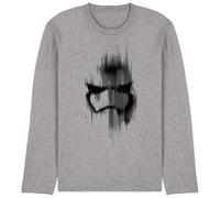 Star Wars Trooper Mask Unisex Long Sleeve T Shirt, Athletic Heather, Large